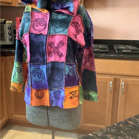 Colorful Patchwork Jacket - Picture 3 of 12